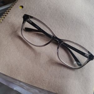 Bebe grey crystal glasses